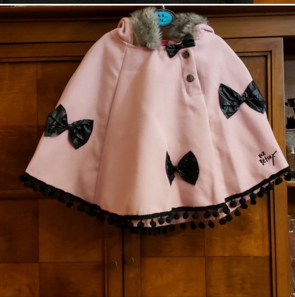 Betsey Johnson 3-PC Set Cape And Pants Set Size 4T - Picture 3 of 13